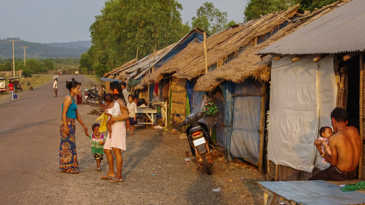 Kambodscha - Dezember 2012<br>Sihanoukville, kurz vor dem Otres Beach