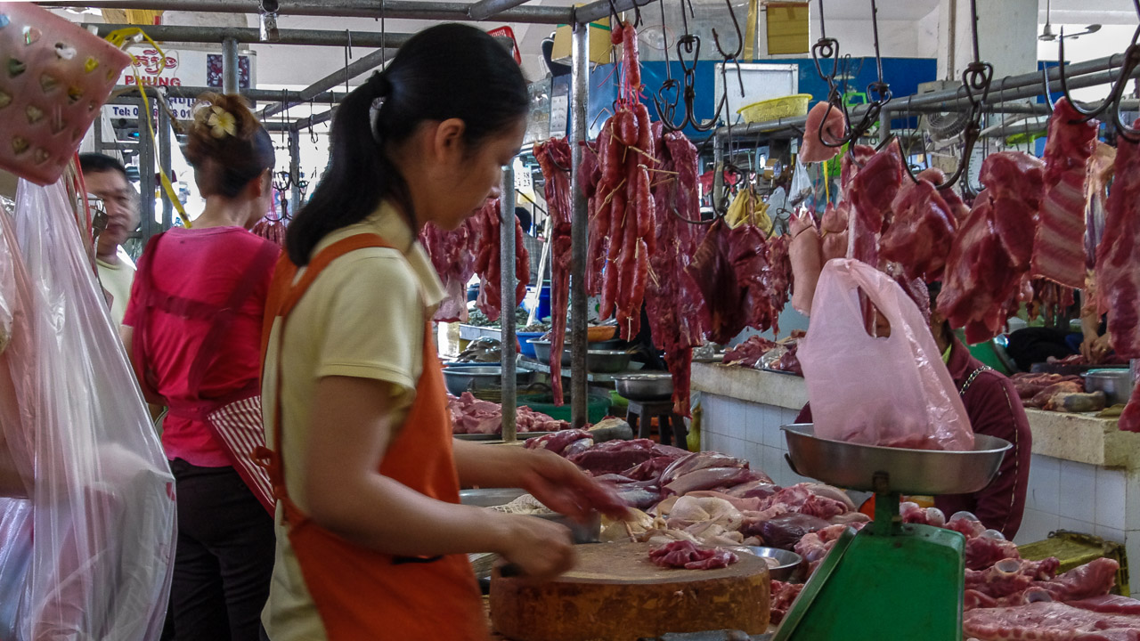 Kambodscha - Dezember 2012<br>Phnom Penh, Central Market